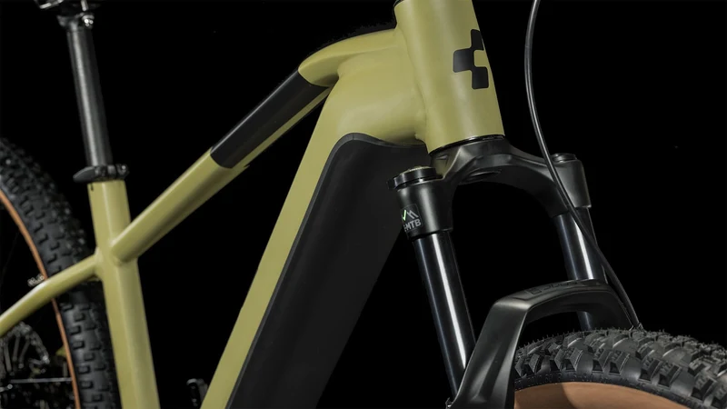 Cube Reaction Hybrid Race 625 Wh E-Bike Hardtail Diamant olive´n´green