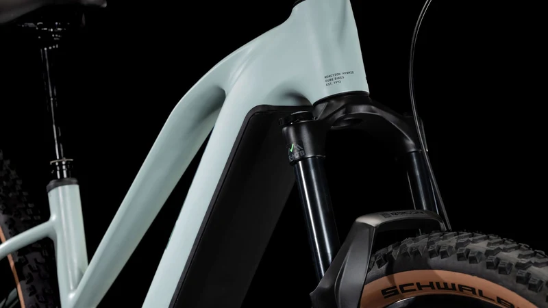 Cube Reaction Hybrid Race 800 Wh E-Bike Hardtail Trapeze desertgreen´n´prism