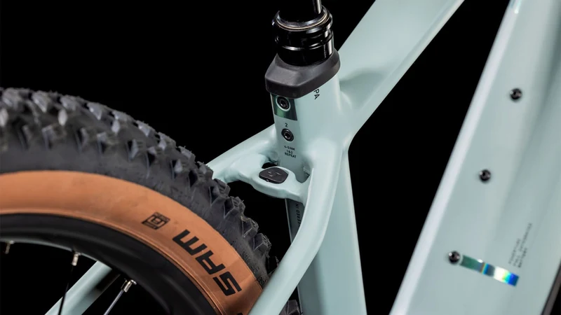 Cube Reaction Hybrid Race 800 Wh E-Bike Hardtail Diamant desertgreen´n´prism