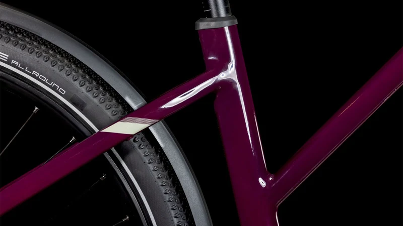 Cube Nuride Hybrid SLX Allroad 800 Wh E-Bike Trapeze 28" amarone´n´lunar