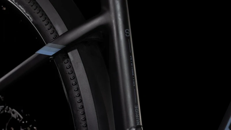 Cube Nuride Hybrid SLX Allroad 800 Wh E-Bike Easy Entry 28" black´n´reflect