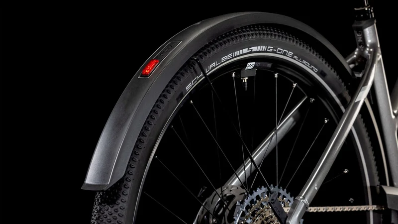 Cube Nuride Hybrid SLT Allroad 800 Wh E-Bike Trapeze 28" graphite´n´fossil