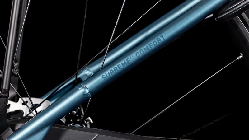 Cube Supreme RT Hybrid Comfort EXC 625 Wh E-Bike Easy Entry blue´n´black
