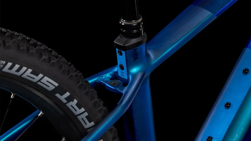Cube Reaction Hybrid SLX 800 Wh E-Bike Hardtail Diamant nebula´n´blue