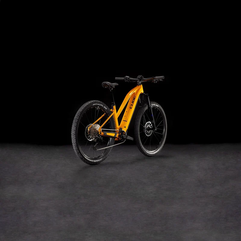 Cube Reaction Hybrid SLX 800 Wh E-Bike Hardtail Trapeze spectraorange´n´violet