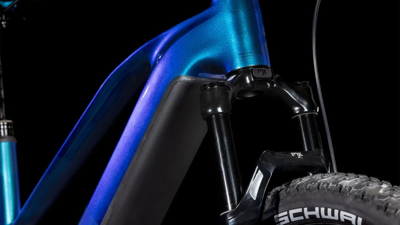 Cube Reaction Hybrid SLX 800 Wh E-Bike Hardtail Trapeze nebula´n´blue