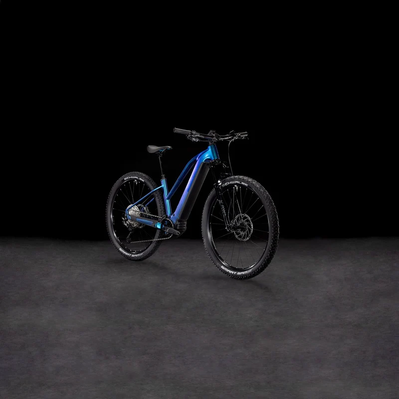 Cube Reaction Hybrid SLX 800 Wh E-Bike Hardtail Trapeze nebula´n´blue