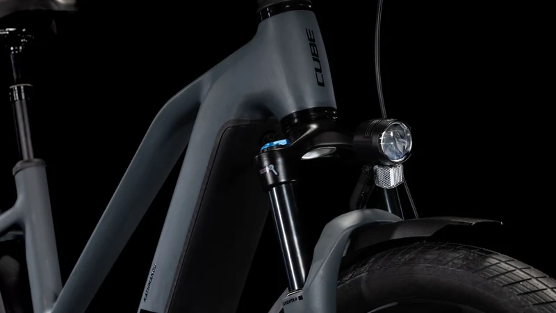 Cube Kathmandu Hybrid One 600 Wh E-Bike Trapeze 28" shadowgrey´n´black