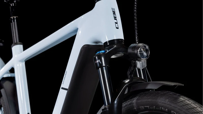 Cube Kathmandu Hybrid One 800 Wh E-Bike Diamant 28" polarwhite´n´black