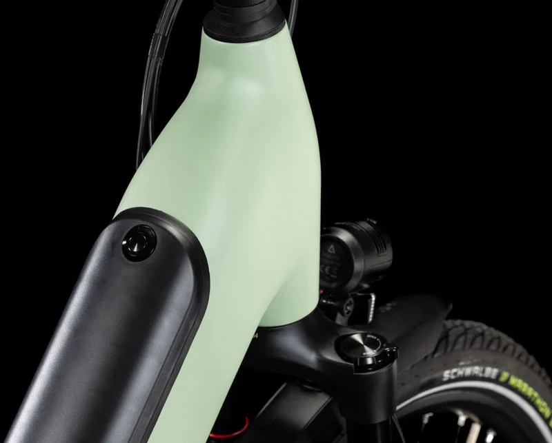 Cube Supreme Hybrid Comfort SLX 625 Wh E-Bike Easy Entry 28" aloegreen´n´black