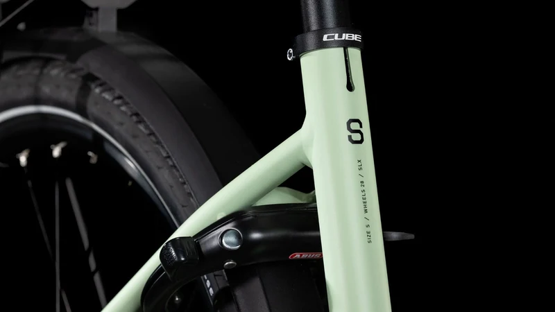Cube Supreme Hybrid Comfort SLX 625 Wh E-Bike Easy Entry 28" aloegreen´n´black