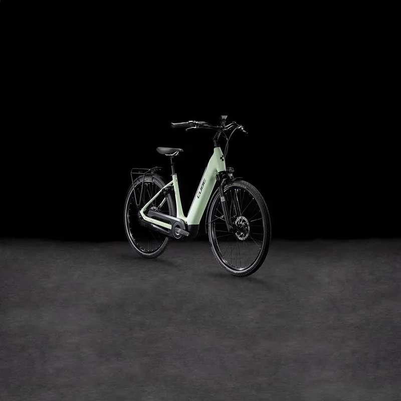 Cube Supreme Hybrid Comfort SLX 625 Wh E-Bike Easy Entry 28" aloegreen´n´black