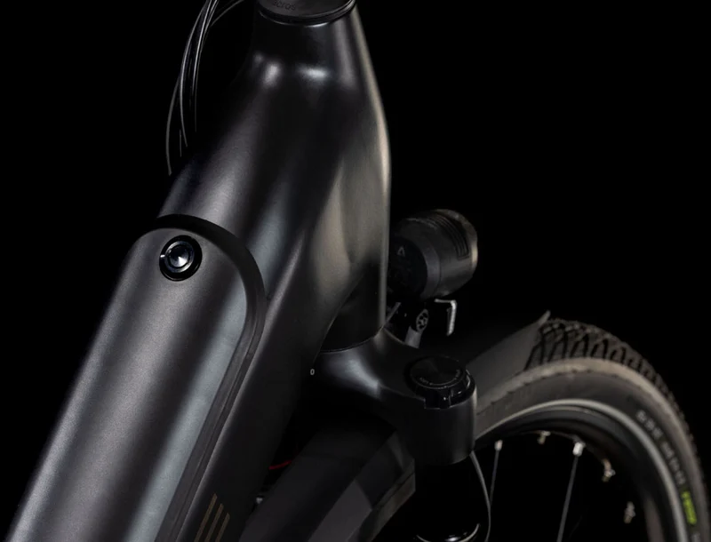 Cube Supreme Hybrid Comfort SLX 625 Wh E-Bike Easy Entry 28" black´n´metal