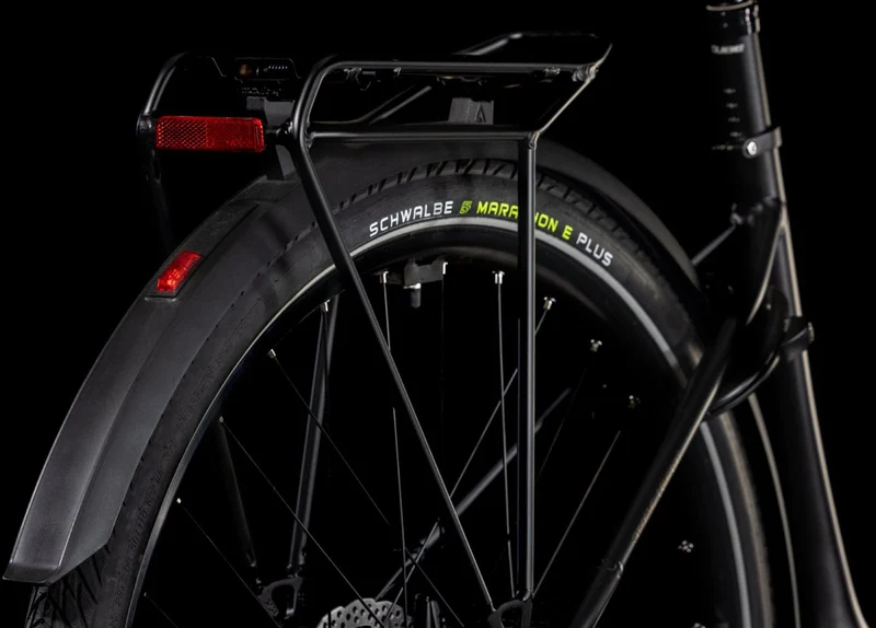 Cube Supreme Hybrid Comfort SLX 625 Wh E-Bike Easy Entry 28" black´n´metal