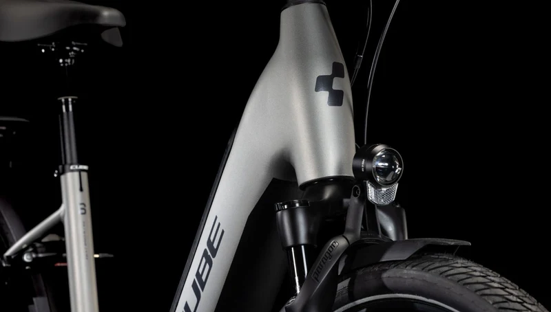 Cube Supreme Hybrid SLX 625 Wh E-Bike Easy Entry 28" grey´n´lunar