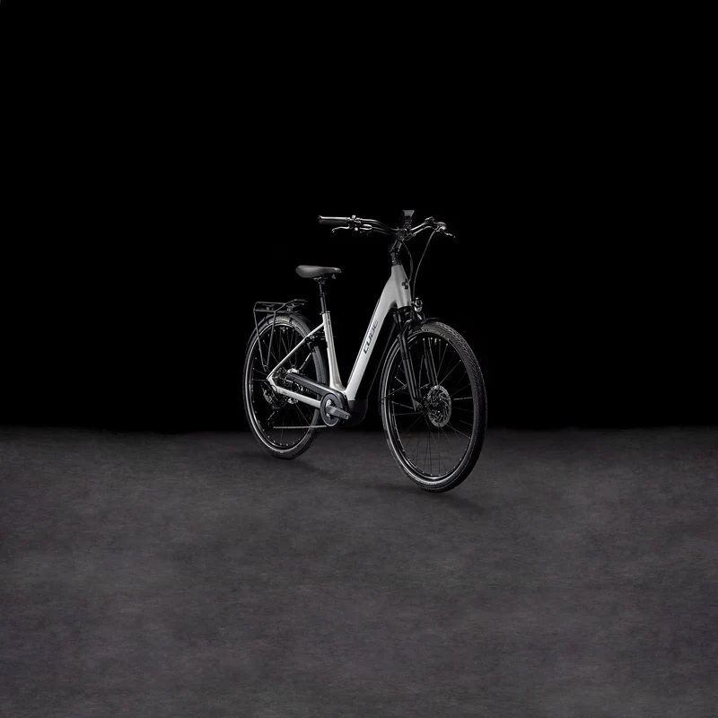 Cube Supreme Hybrid SLX 625 Wh E-Bike Easy Entry 28" grey´n´lunar