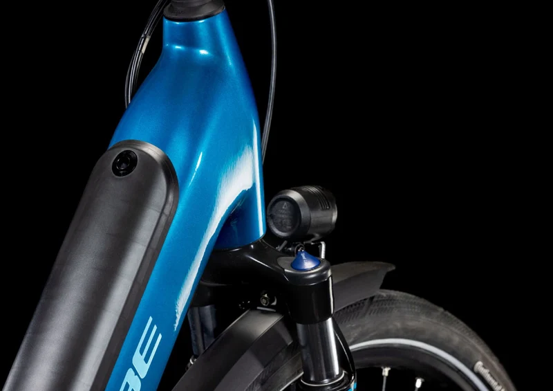 Cube Supreme Hybrid Pro 625 Wh E-Bike Easy Entry electricblue´n´blue