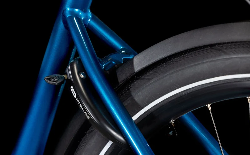 Cube Supreme Hybrid Pro 625 Wh E-Bike Easy Entry electricblue´n´blue