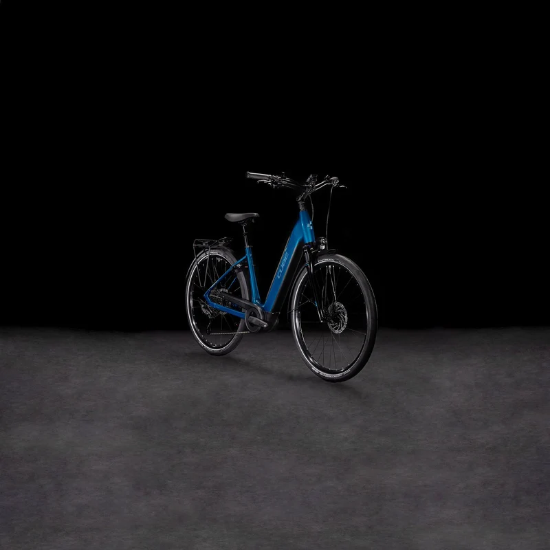 Cube Supreme Hybrid Pro 625 Wh E-Bike Easy Entry electricblue´n´blue