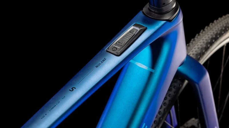 Cube Nulane Hybrid C:62 SLX 400X Wh E-Bike Diamant 28" nebula´n´blue