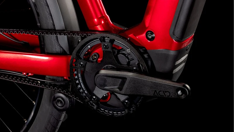 Cube Kathmandu Hybrid Comfort Pro 800 Wh E-Bike Trapeze 28" electricred´n´red
