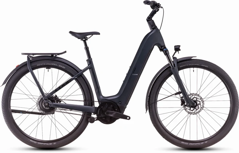 Cube Kathmandu Hybrid Comfort Pro 800 Wh E-Bike Easy Entry 28" night´n´chrome