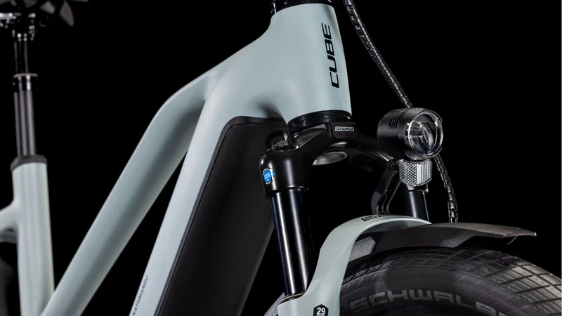 Cube Kathmandu Hybrid EX ABS 800 Wh E-Bike Trapeze 28" haze´n´black