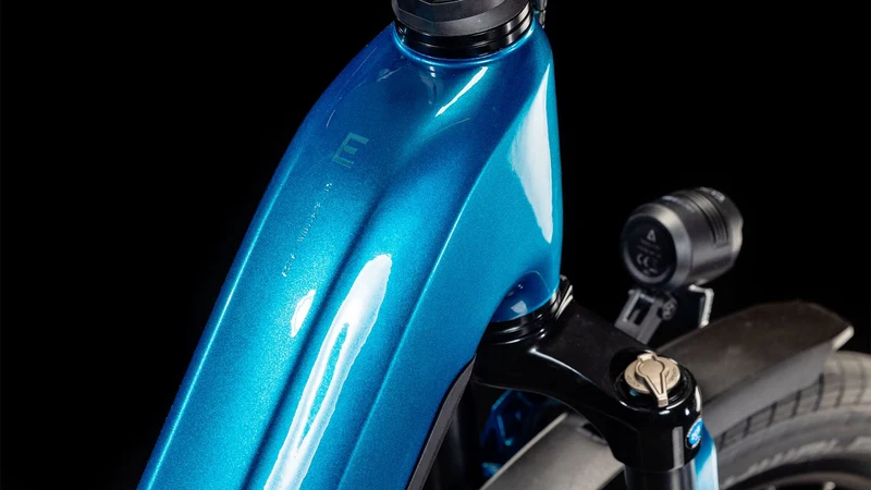 Cube Kathmandu Hybrid EX ABS 800 Wh E-Bike Easy Entry 28" electricblue´n´chrome