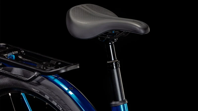 Cube Kathmandu Hybrid EX ABS 800 Wh E-Bike Easy Entry 28" electricblue´n´chrome