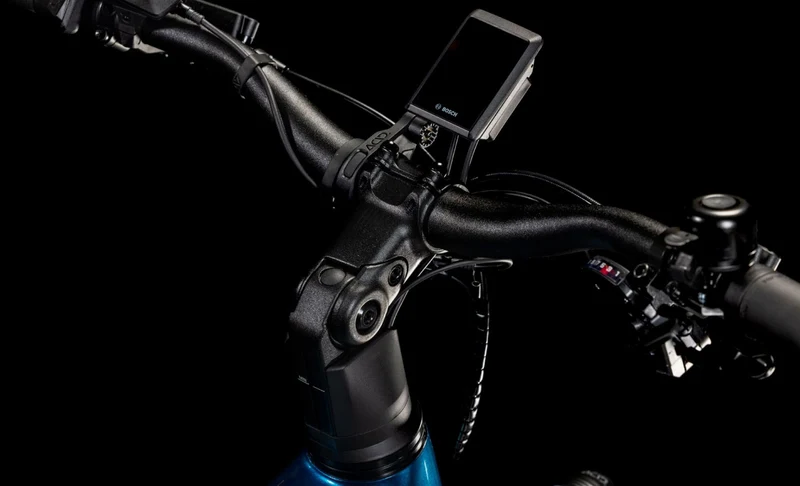 Cube Kathmandu Hybrid EX ABS 800 Wh E-Bike Trapeze 28" electricblue´n´chrome