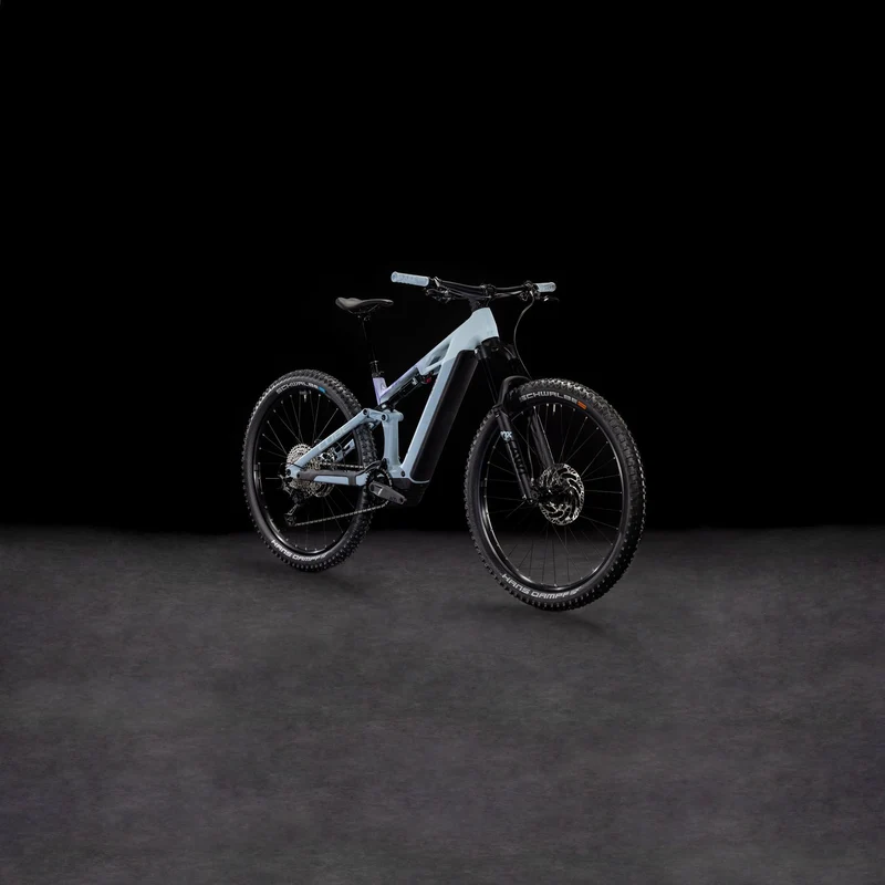 Cube Stereo Hybrid One44 HPC Race 800 Wh E-Bike Fully pigeonblue´n´art