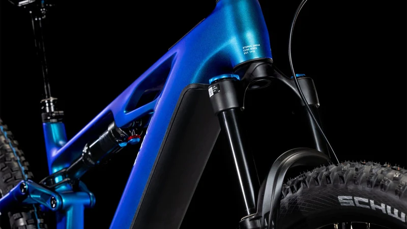 Cube Stereo Hybrid One44 HPC SLX 800 Wh E-Bike Fully nebula´n´white