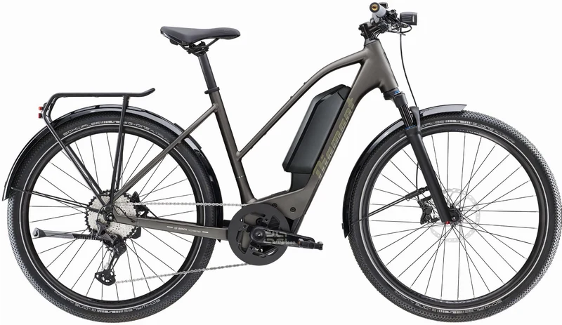 Diamant Zing Super Deluxe Gen 2 800 Wh E-Bike Trapez 27,5" melanitgrau