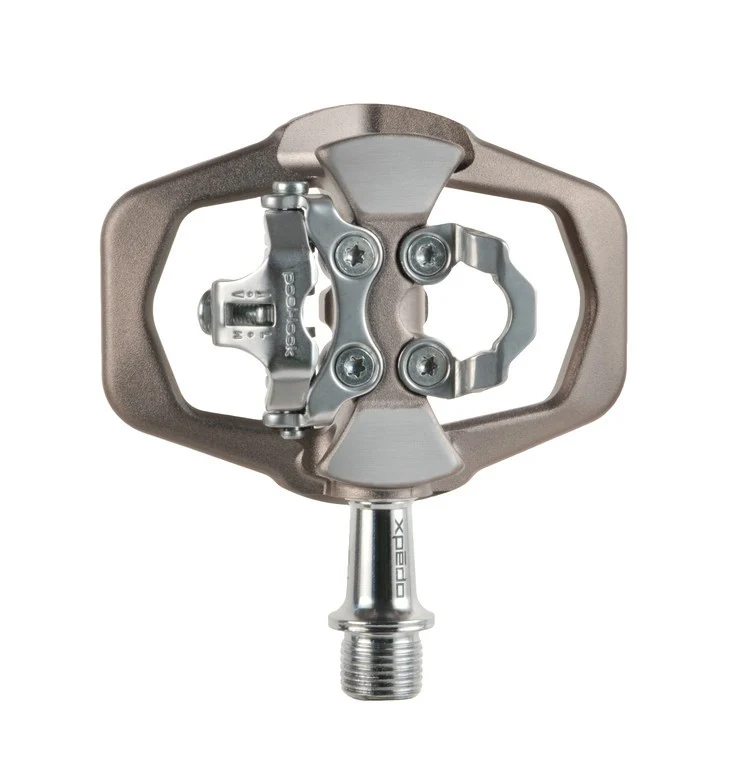 Xpedo Pedal Xpedo TRAVERSE Duo grau, 9/16", einseitig, XCF12AC