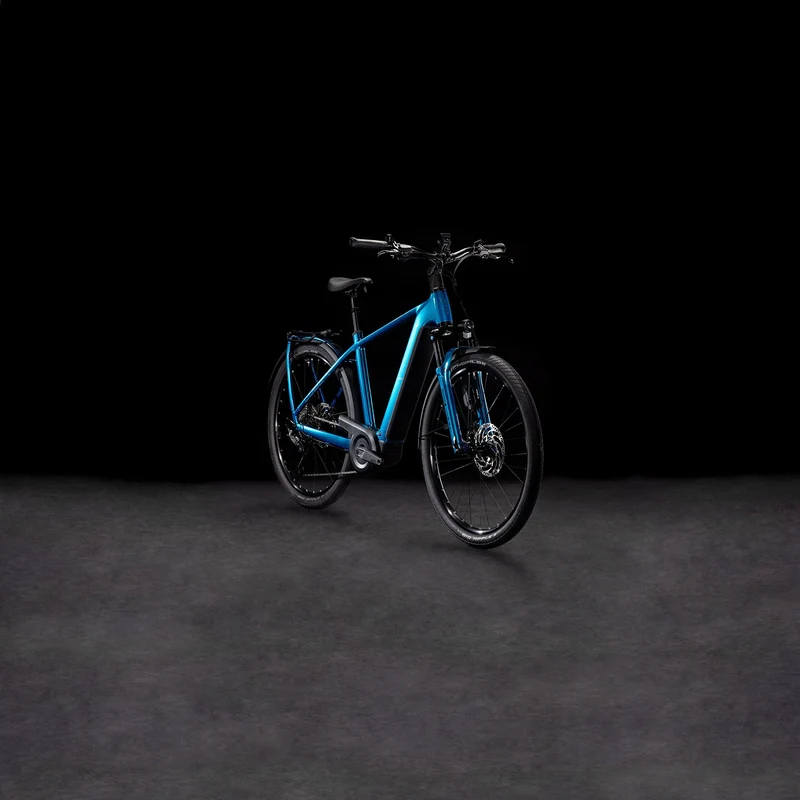 Cube Kathmandu Hybrid EX ABS 800 Wh E-Bike Diamant 28" electricblue´n´chrome
