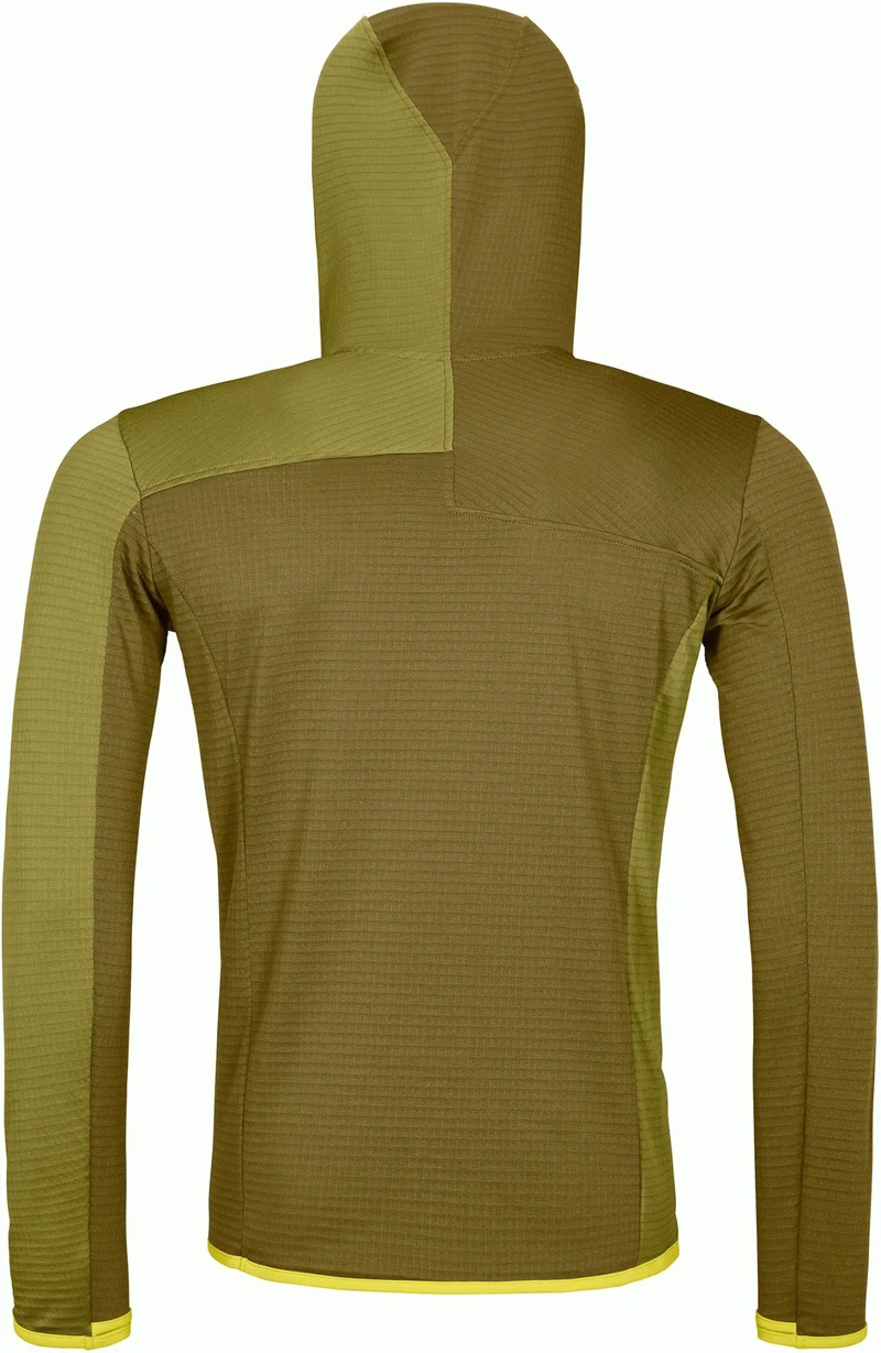 FLEECE LIGHT GRID HOODED JKT M