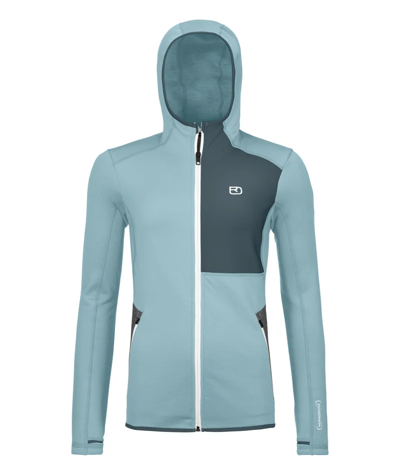 FLEECE HOODY W
