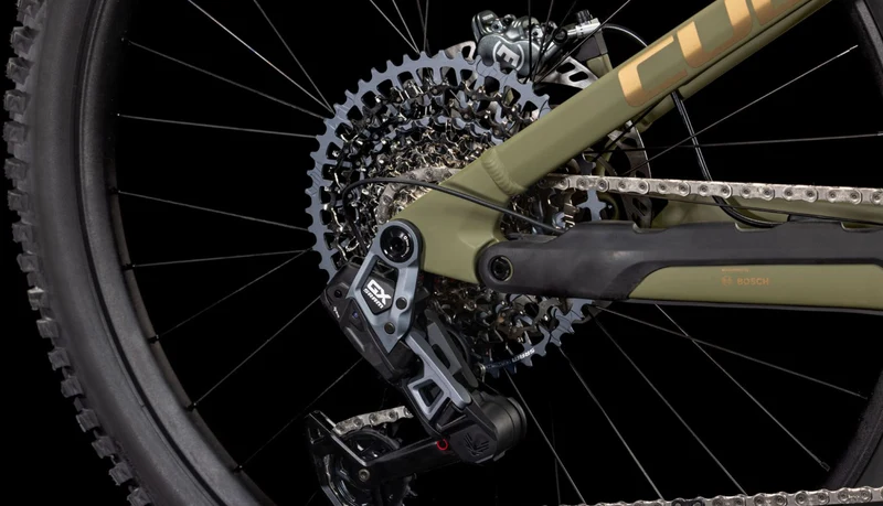 Cube Stereo Hybrid One77 HPC TM 800 Wh E-Bike Fully 29"/27,5" dustyolive´n´gold