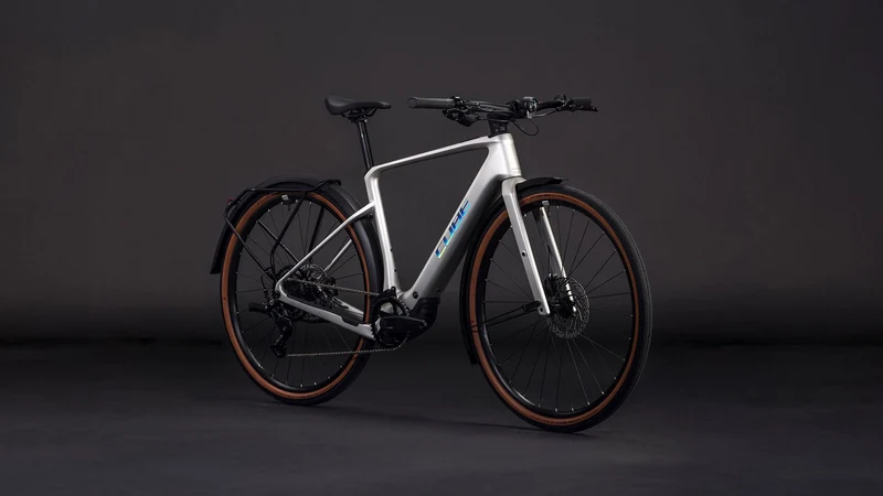 Cube Nulane Hybrid C:62 Race 400X Wh FE E-Bike Diamant 28" sleekgrey´n´prism