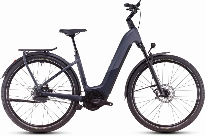 Cube Kathmandu Hybrid Comfort SLX 800 Wh E-Bike Easy Entry 28" nightsky´n´ink