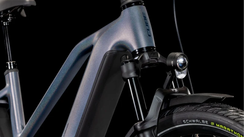 Cube Kathmandu Hybrid Comfort SLX 800 Wh E-Bike Trapeze 28" nightsky´n´ink