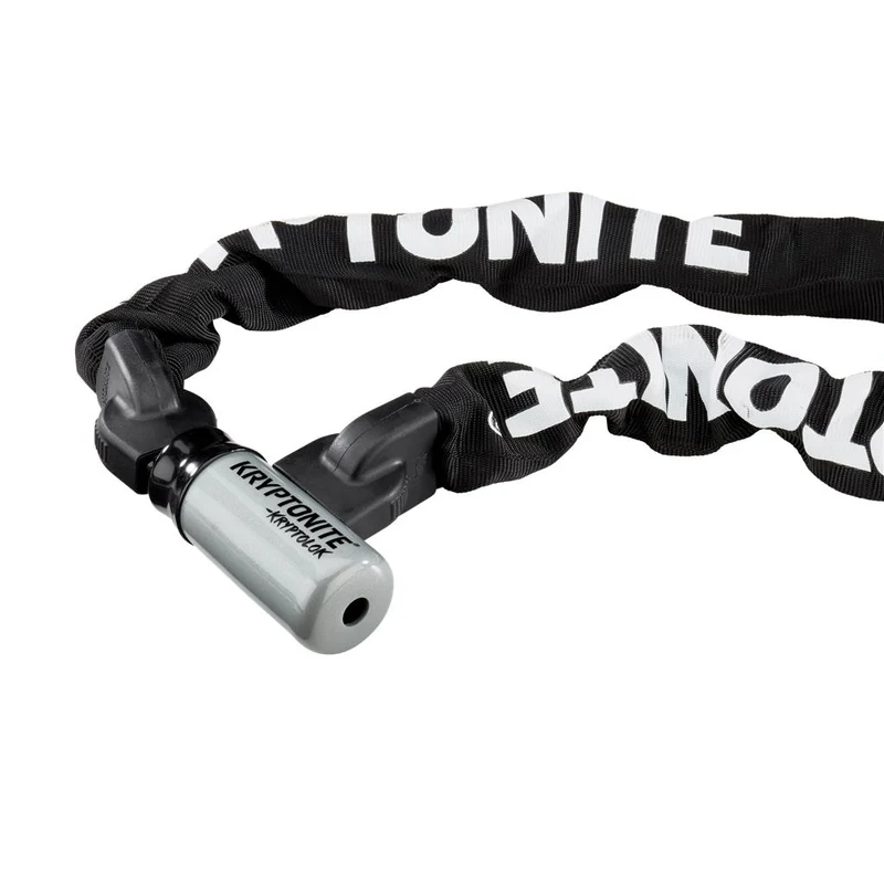 Kryptonite Länge 95cm,Ø9,5mm,schwarz,2 Schlüssel Kettenschloss Krypton.KryptoLok 995 MINI