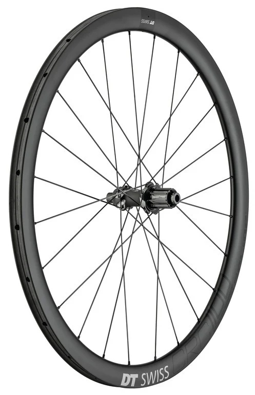 DT Swiss HR CRC1100 Spline DB 38 Tubular Carbon, Center Lock 142/12 mm TA, Shim.