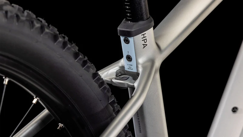 Cube Reaction Hybrid One 800 Wh E-Bike Hardtail Diamant silver´n´black