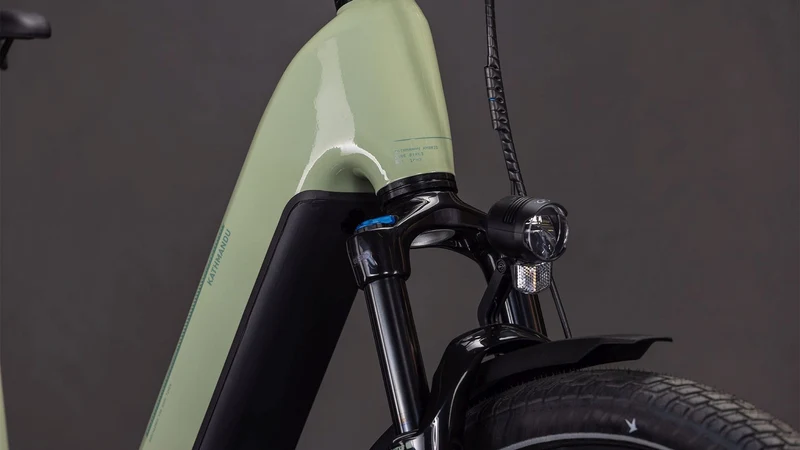 Cube Kathmandu Hybrid One 800 Wh E-Bike Easy Entry 28" pea´n´green
