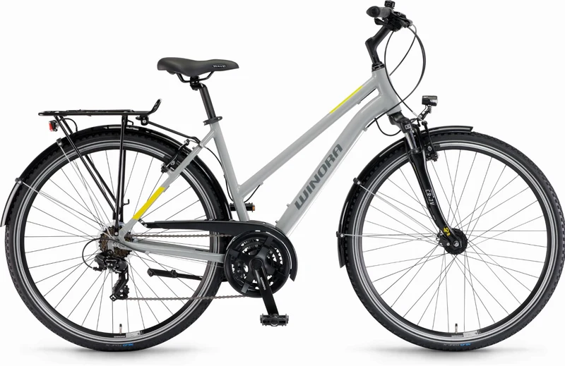 Winora Domingo 21 Trekkingrad Trapez 28" silk grey