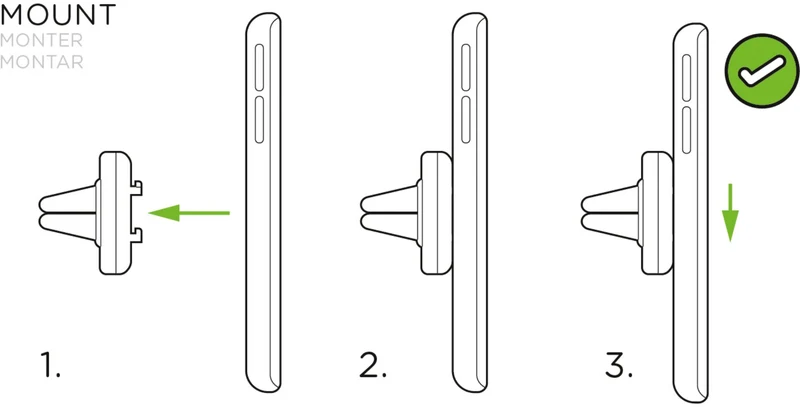 SP Connect Vent Mount Snap
