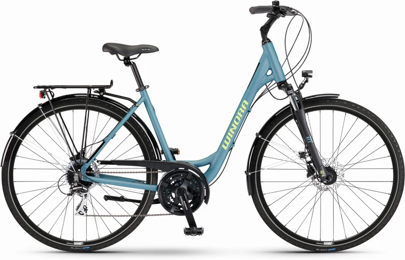 Winora Domingo 24 Trekkingrad Wave 28" cadet blue matte