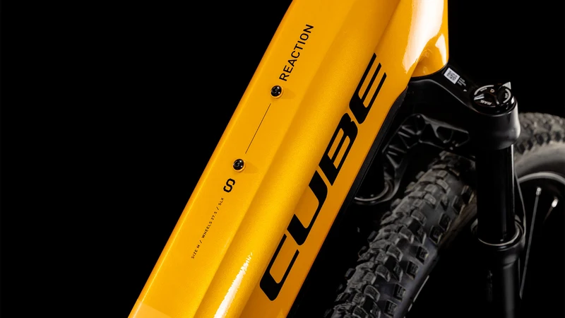 Cube Reaction Hybrid SLX 800 Wh E-Bike Hardtail Easy Entry 27,5" spectraorange´n´violet