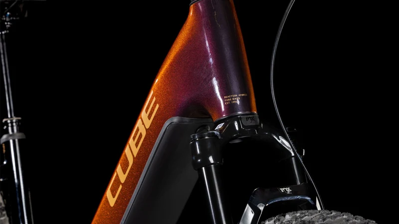 Cube Reaction Hybrid SLT 800 Wh E-Bike Hardtail Easy Entry 27,5" solareclipse´n´bronze